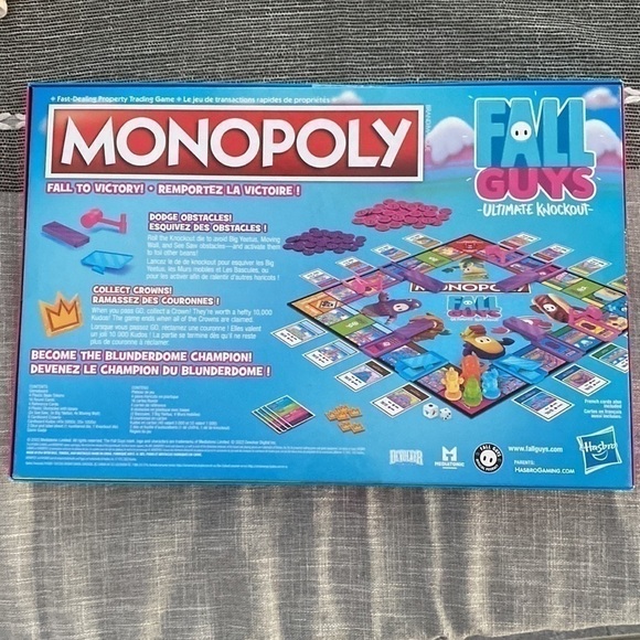 🆕 Hasbro Gaming Monopoly Fall Guys Ultimate Knockout Edition Board - Picture 2 of 6
